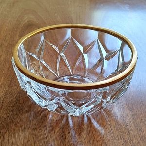 Val St. Lambert Belgium Crystal bowl